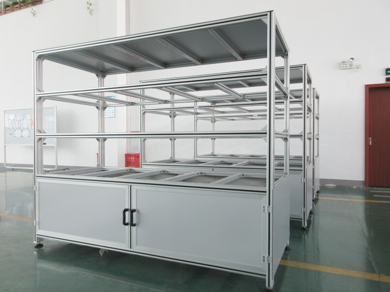 澳宏生產(chǎn)線工作臺(tái)承載能力強(qiáng)，抗沖擊能力高